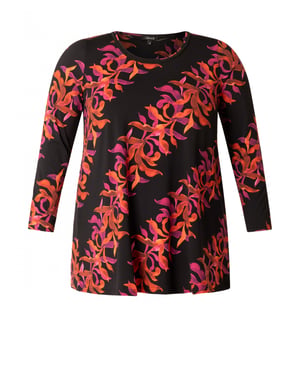 COLLETTA Tess Essential Tops - Black/Multi-Colour