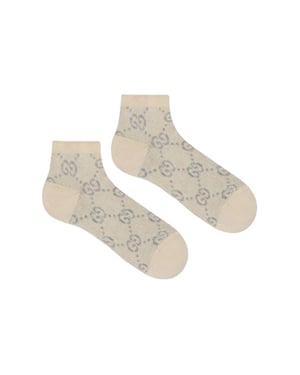 GG monogram lamé sokken