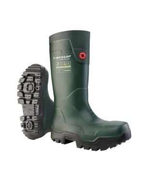 Dunlop Unisex FieldPro Thermo+ Wellington Laarzen voor volwassenen (Groen)