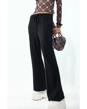 Vrouwen Flared Jersey Joggers