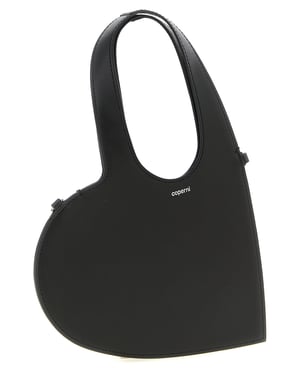 Coperni Zwarte Stierenhuid Handtas