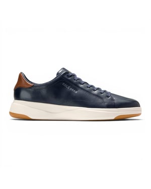 Cole Haan GrandPro Luxe Mile Trainer voor heren Blauwe Leren Sneakers - C42754