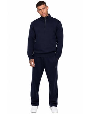 Enzo Milano | Heren Trainingspak met Half-Zip Sweatshirt