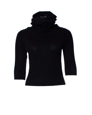 Joseph, cashmere top met extra lange col.