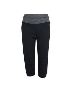 Umbro Yogabroek met logo voor dames (Zwart)