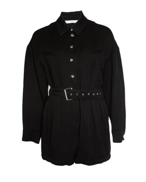 IRO, ambrocio playsuit in zwart