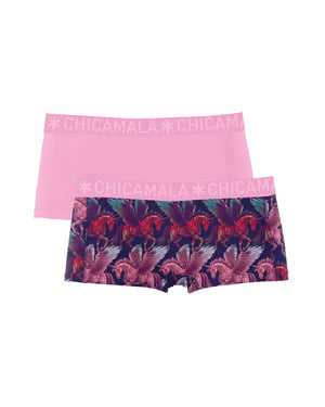 Chicamala Boxershort - 2-Pack - Meisjes Ondergoed