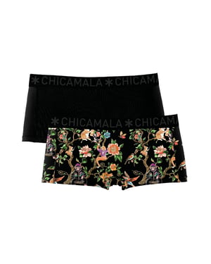 Chicamala Boxershort - 2-Pack - Meisjes Ondergoed