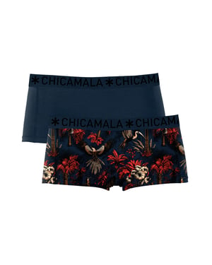 Chicamala Boxershort - 2-Pack - Meisjes Ondergoed