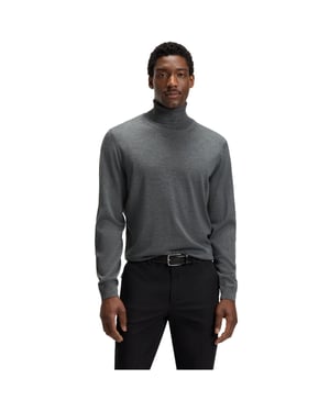 Boss Heren Musso-P Trui (Medium Grijs)