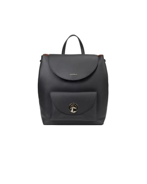 Coccinelle Rugzak Zwart/Cognac