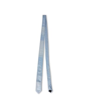 Boss Micro Raster Jacquard Stropdas (Medium Blauw)