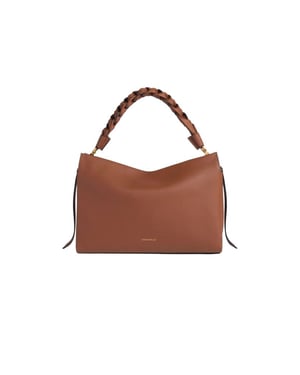 Coccinelle Clutch Bag Cognac/Zwart