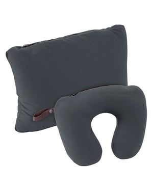 Deluxe 2-in-1 Kussen Wandelen Buitensport Reis Nek- en Slaaphulp