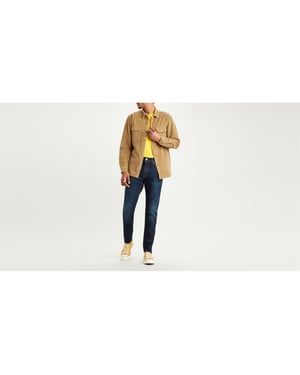 Levis Heren 512 Tapered Leg Slim Jeans (Donkere Indigo)