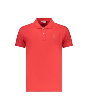 Ijsberg Driehoek Logo Rode Polo Shirt