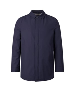 Aquascutum Active Shell Active Mid Trench Marineblauwe Jas