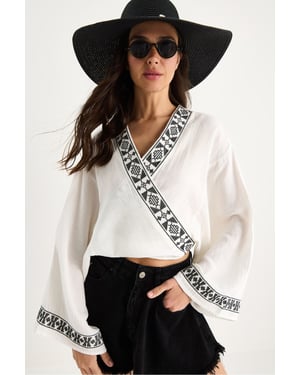 Katoenen Blouse
