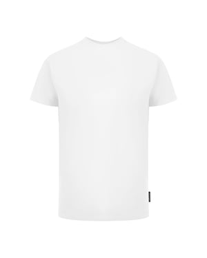 Korte Mouwen T-shirt in Wit