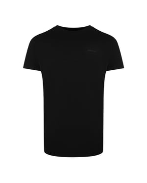 Korte Mouwen T-shirt in Zwart