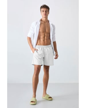 Heren Pull-On Eendelige Shorts Set