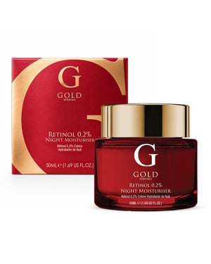 Gold Serums Anti-aging nachtcrème met retinol 0,2% 50 ml