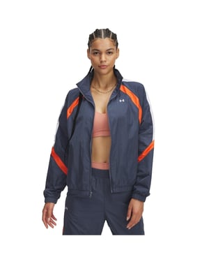 Under Armour Dames/Dames Icon Crinkle Jas (Grijs)