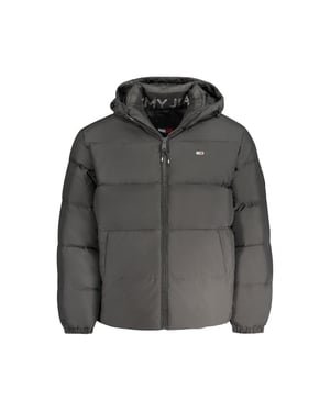 Tommy Hilfiger Zwarte Polyester Herenjacket