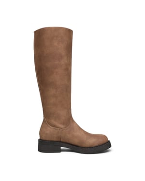 Blowfish Malibu dames hoge rijlaarzen van camel kunstleer - Venice Tall