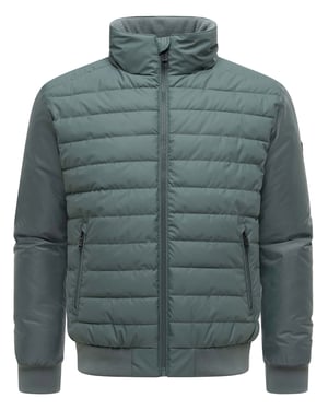 Stone Harbour heren winterjas Eliaam in materiaalmix