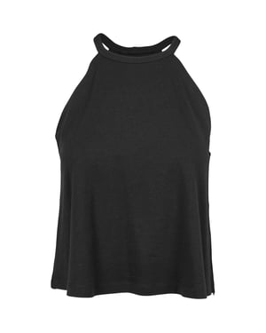 Urban Classics Dames/Dames Halter Hals Tanktop (Zwart)