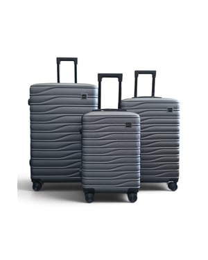 Hardshell grijze 8-wiel bagagekoffer Tas Koffer - Reis