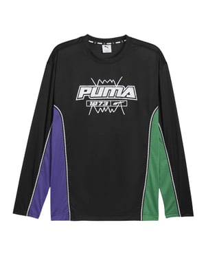 Puma Heren Hoopaverse Schietprestaties Langsleeve Top (Zwart)