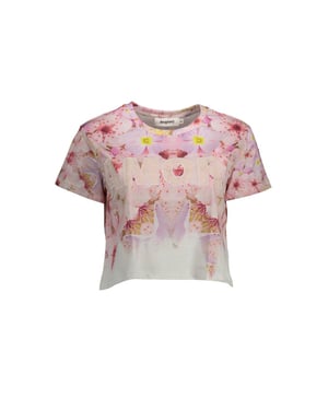 Desigual Rosa Katoenen Dames T-Shirt
