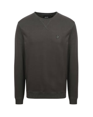 Lyle & Scott tonaal Eagle-logo donkergrijs pull-over sweatshirt