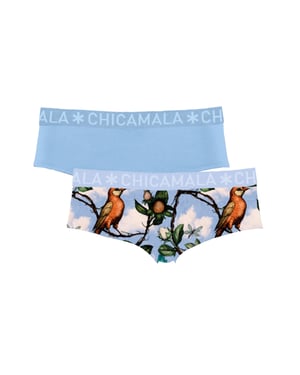 Chicamala Briefs - 2-Pack - Meisjes Ondergoed