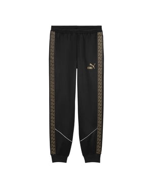 Puma Mannen King Anthem Slim Trainingsbroek (Zwart/Goud)