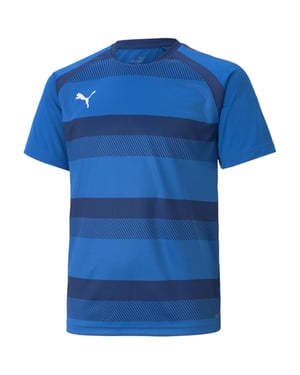 Puma Kinder TeamVision T-Shirt (Blauw/Wit)