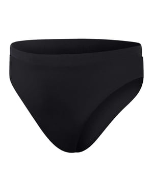 Speedo Zwembroekjes met hoge taille voor dames (Antraciet)
