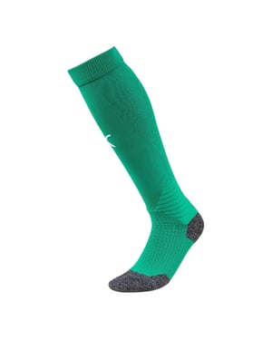 Puma Kinderen Team Liga Voetbalsokken (Groen/Wit)