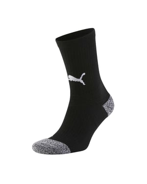 Puma Kinder TeamLIGA Voetbalsokken (Zwart/Wit)