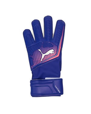 Puma Heren Ultra Match Protect Logo Doelman Handschoenen (Paars/Wit)