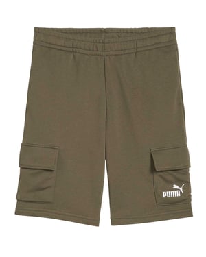 Puma Kinder Essentials No.1 Logo Cargo Shorts (Loden)