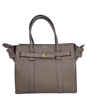 Mulberry Kleine Bayswater Schoudertas van Bruin Leer