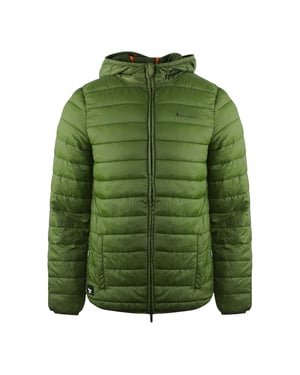 Aquascutum London Logo Army Green Active Hoodie Jacket