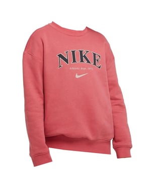 Nike Logo Jeugd Roze sweatshirt met ronde hals
