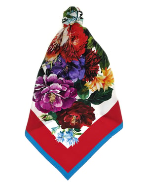 Dolce & Gabbana Multicolore Zijden Foulard