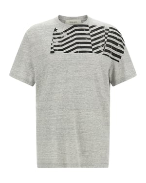 Golden Goose Grijze Katoenen T-Shirt