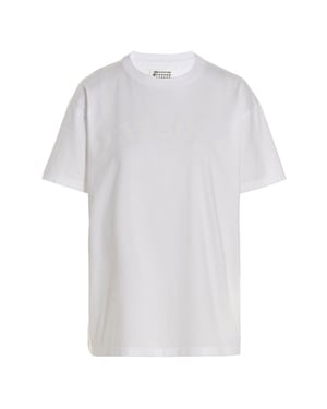 Maison Margiela Witte Katoenen T-shirt