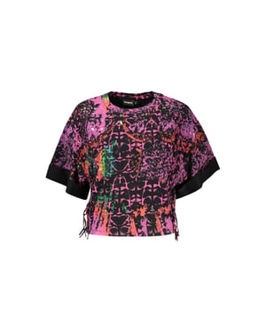 Desigual Viola Katoenen Dames T-shirt